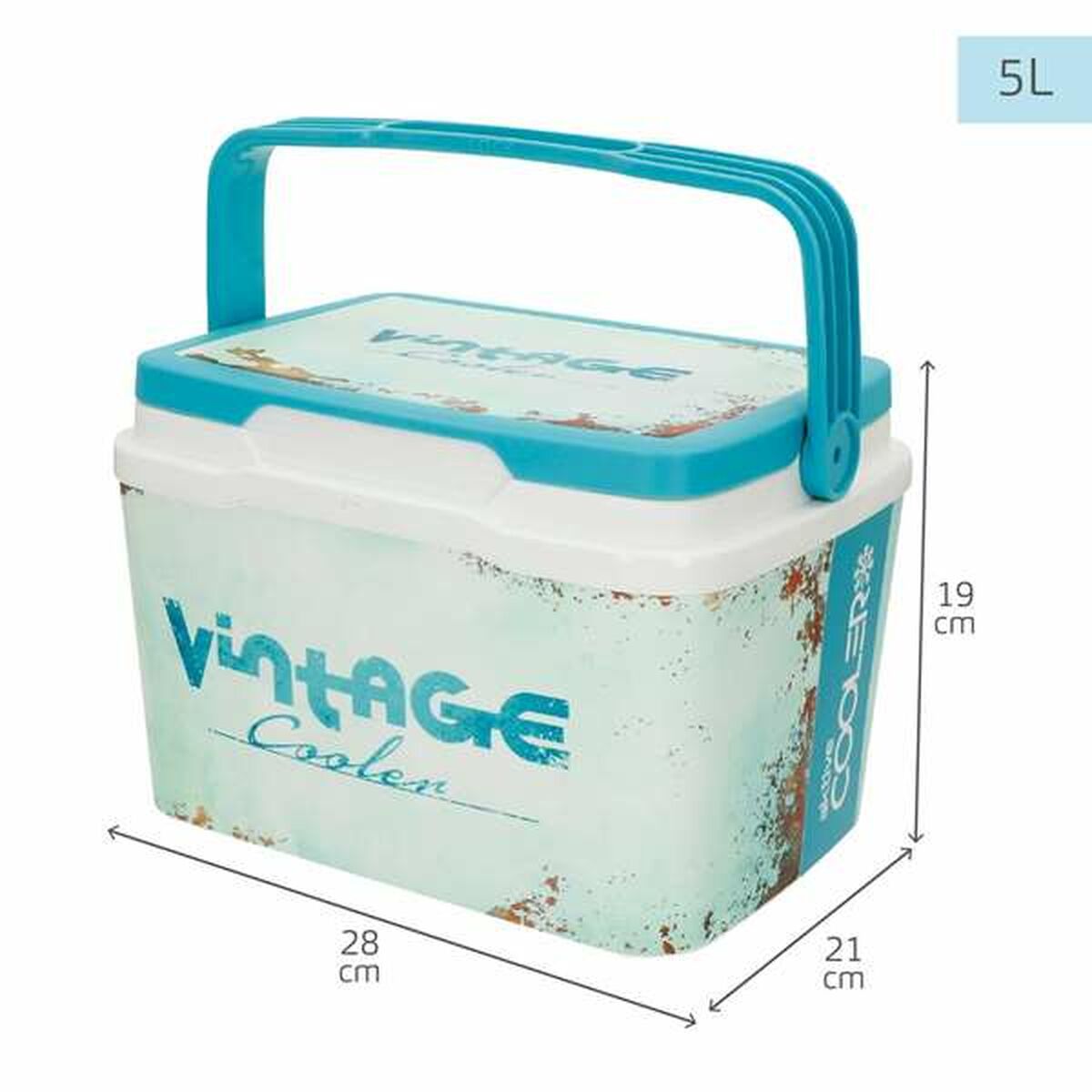 Nevera Portátil Aktive Vintage 5 L